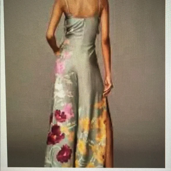 Anthropology Floral Jumpsuit - Picture 3 of 11